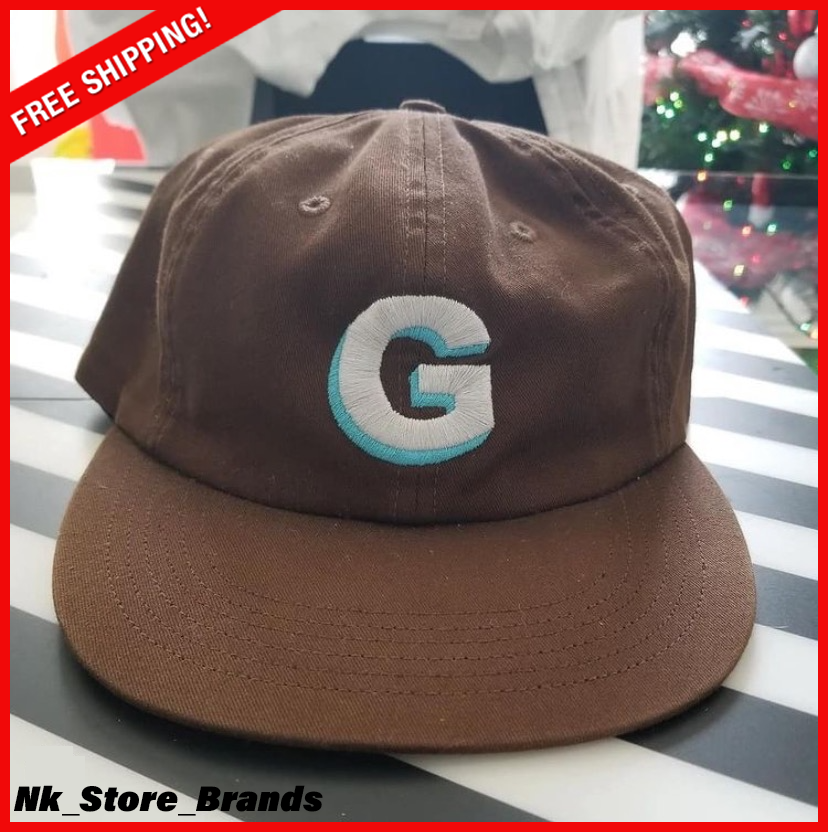 Шляпа Golf Wang Brown Hat G Baseball 